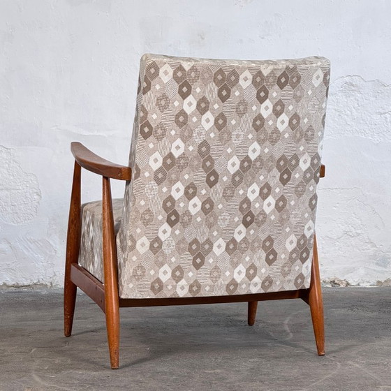 Image 1 of Een paar Hongaarse fauteuils in mid-century modern stijl, 1960