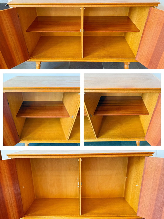 Image 1 of Vintage Mid - Century Sideboard - 2 Doors - Wood - 1960s