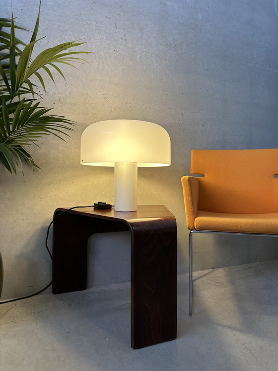 Image 1 of Vintage ‘bentwood’ bijzettafel Ekornes 1990’s