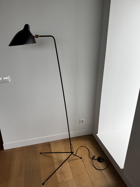 Image 1 of Serge Mouille Einarmige Stehleuchte