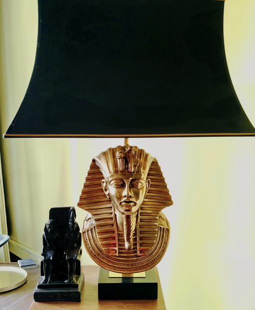 Vintage Tutankhamun table lamp