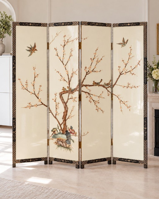 Biombo chino vintage Chinoiserie en venta. !Solo recogida!