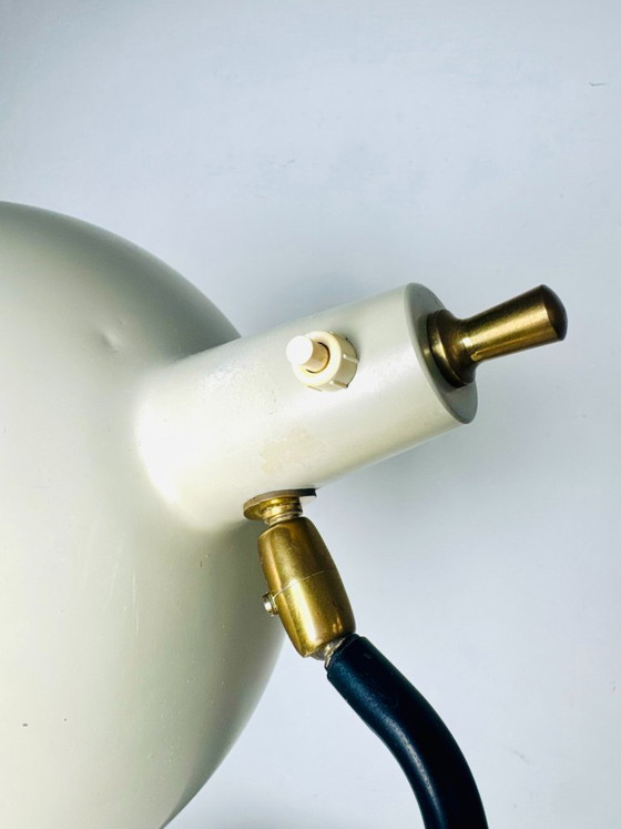 Model 601 ‘The Director’ table lamp by ANVIA Nederland, the Netherlands, 1950s, Aluminium, Black (photo 3 of 7)
