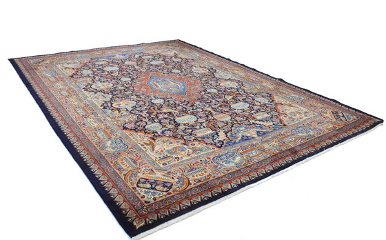 Image 1 of Tapis persan original noué à la main Kashmar Fein Paradise Design 400 X 296 cm Top Condition