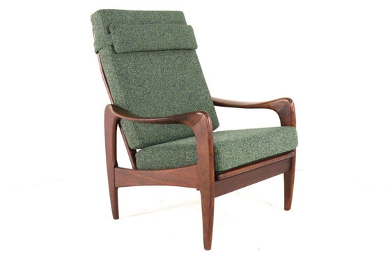 Image 1 of Fauteuil Ster, modèle homme, style vintage, capitonné