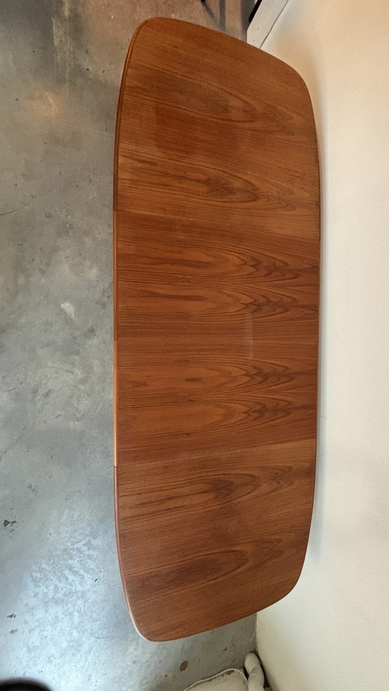 Image 1 of Vintage Deens design eettafel ovaal Skovby