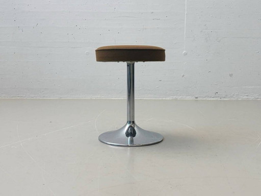 Taburete Tulip vintage en color marrón de Vitra, finales de los años 70.