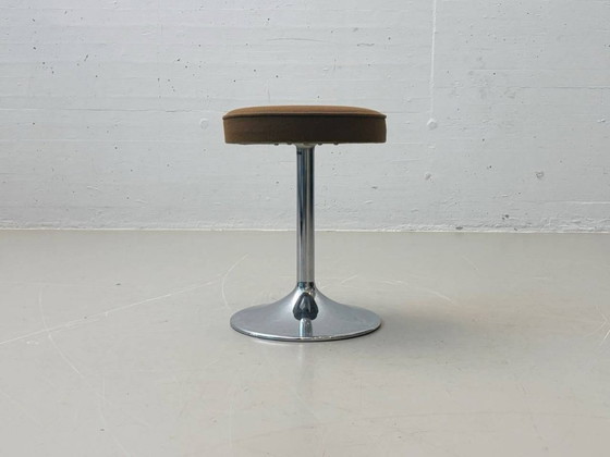 Image 1 of Sgabello vintage Tulip di Vitra, in marrone, fine anni '70.