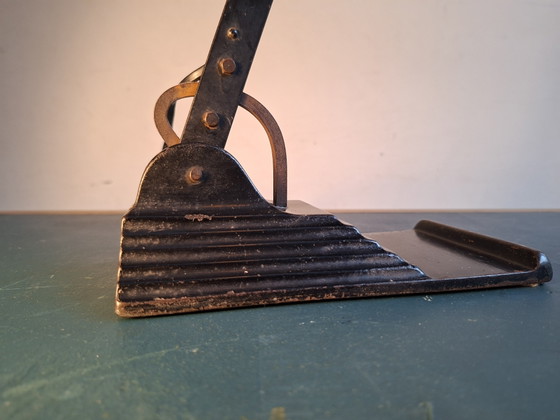 Lampe de bureau Vintage Horax, Années Trente – Cast Iron, Metal (photo 7 of 10)