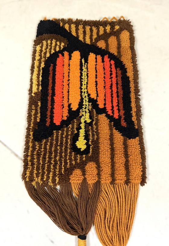 Image 1 of Smyrnafix Wandbehang aus Wolle, 1970er Jahre