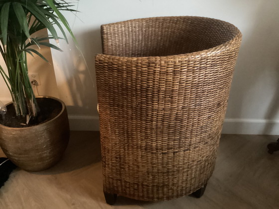 Image 1 of 2 BIRMA RIET ROTAN FAUTEUILS
