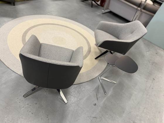 Image 1 of 2 De Sede 278 Drehstühle Living Leder grau