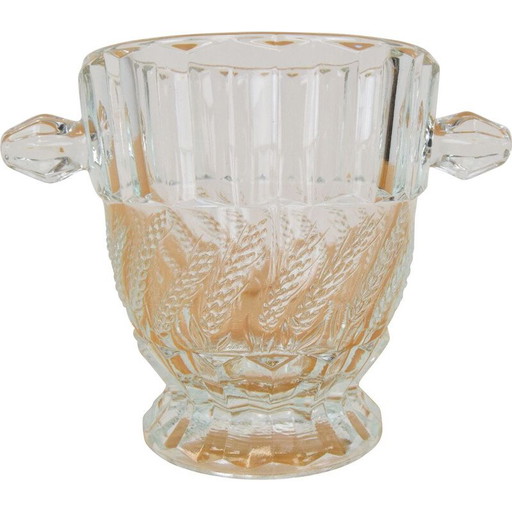 Vase en verre vintage, Tchécoslovaquie 1970