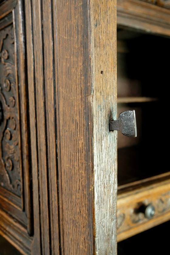 Image 1 of Fino armario Pilaster holandés del siglo XVII