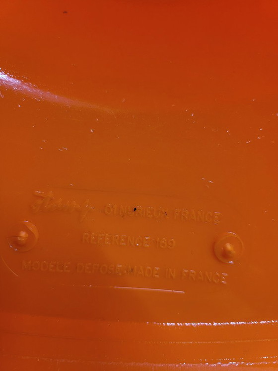 Image 1 of Tisch und Hocker Set "Tam Tam " Stamp Nurieux von Henry Massonnet Frankreich 1970