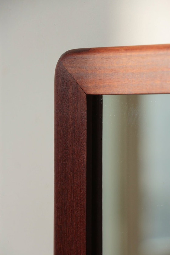 Image 1 of Miroir Rectangulaire en teck - Vintage - 04.01.24.02 