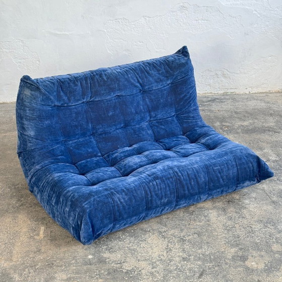 Image 1 of Ensemble complet Ligne Roset Togo – Canapé 1 + 2 + 3 places et élément d'angle