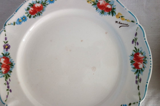 6 piatti da dessert vintage decorati a mano di Villeroy & Boch – Stoviglie, Ceramic (photo 5 of 10)