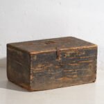Antique cobalt blue ammunition trunk (c.1900) #64 – Chest of drawers, Rustic (photo 6 of 34)