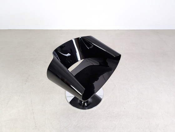 Image 1 of Original ZÜCO Perillo chair Martin Ballendat black lounge chair