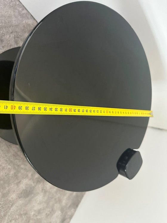 Image 1 of Vintage design side table on wheels | 1980s | Attributed to Pace Collection