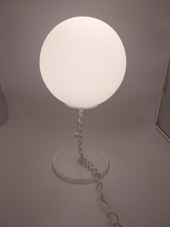 Image 1 of 1 x Harco Loor tafellamp in glas en perspex 1980's