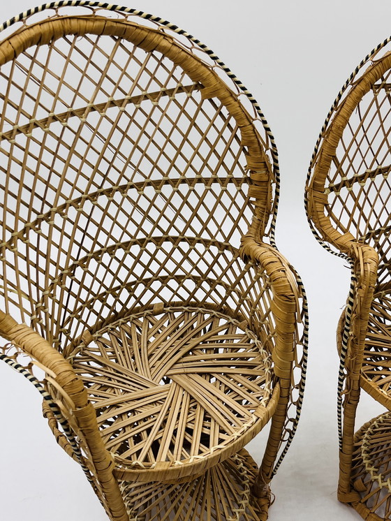 Image 1 of Lot de Deux Fauteuils pour Poupée