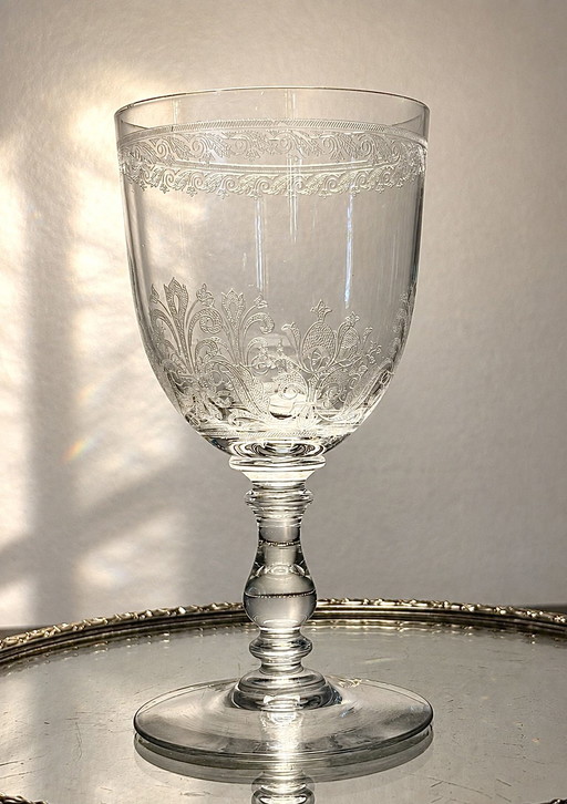 Waterglas Baccarat van vóór 1936 – glazen karaffen, Crystal