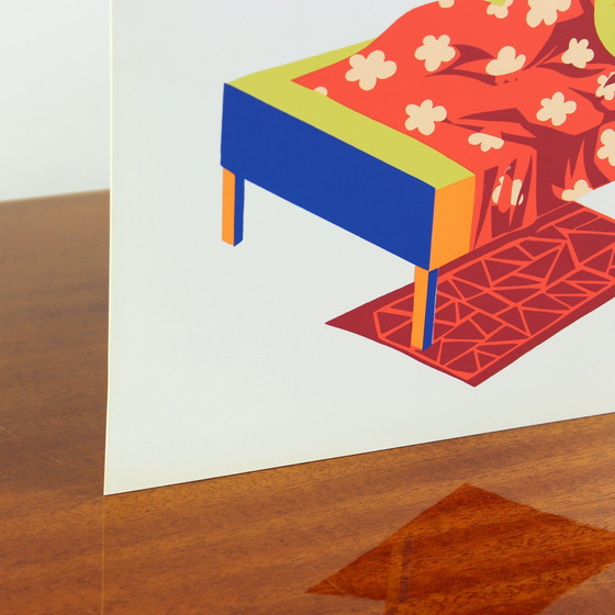 Image 1 of Vintage Czechoslovakian Pop Art Style Wall Panel (1960s)