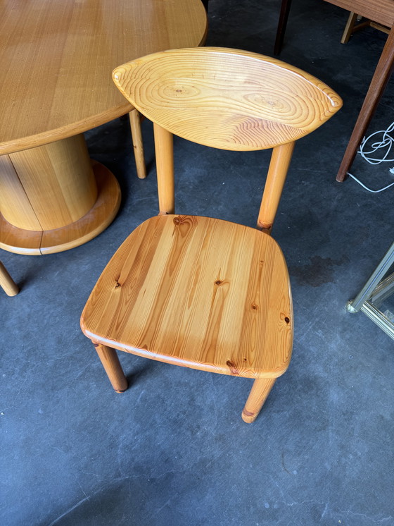 Image 1 of 4x Vintage Eetkamerstoelen