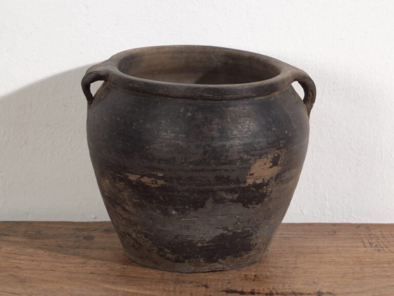 Antike Vase im Wabi-Sabi-Stil (ca. 1900) #3 – Vasen, Ceramic, Rustic (photo 31 of 34)