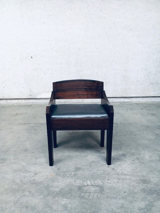 Image 1 of Sedia laterale in palissandro di design brasiliano moderno di metà secolo, anni '50