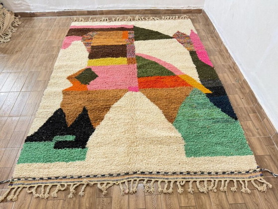 Tapis marocain de luxe fait main – Authentique savoir-faire Atlas 210 cm x 300 cm – Wool (photo 6 of 11)