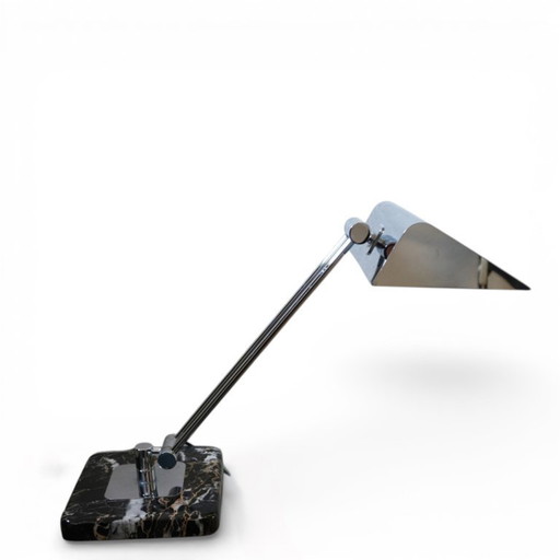 Hillebrand tafellamp in art-decostijl van Egon Hillebrand, 1960