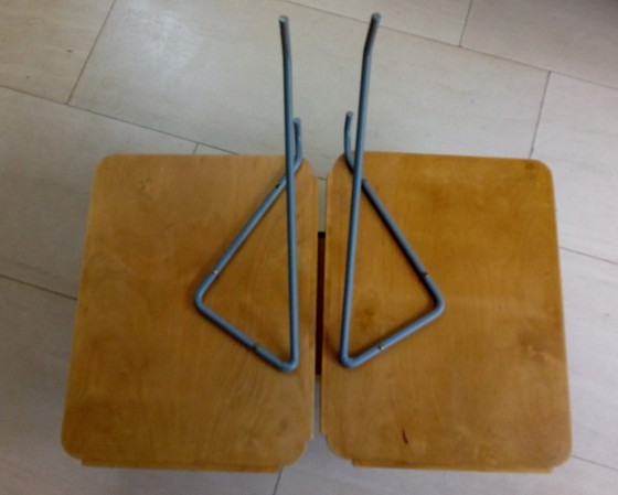 Image 1 of Set di 2 comodini / mensole per testiera anni '50