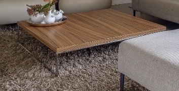 Image 1 of Artifort Mare salontafel zebranohout