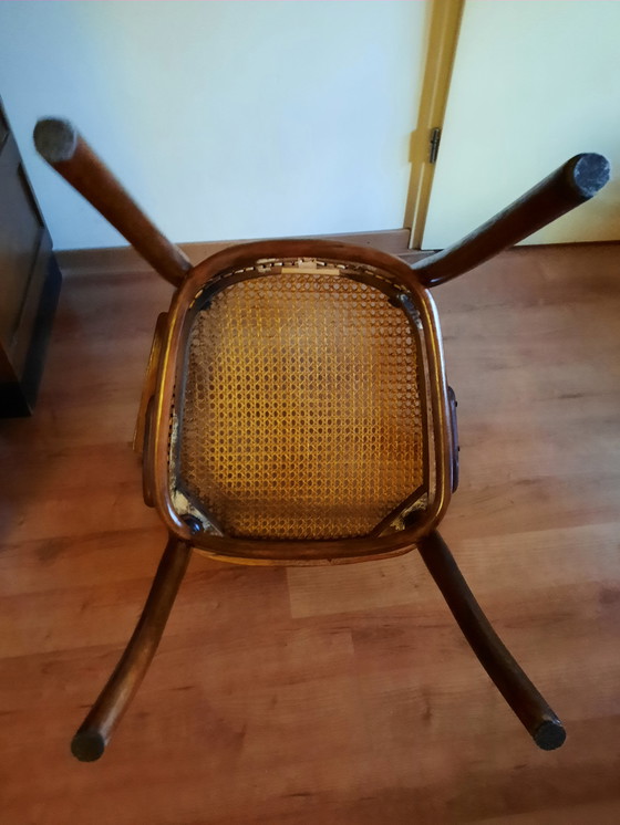 Image 1 of Thonet Chair With Armrest Model 221