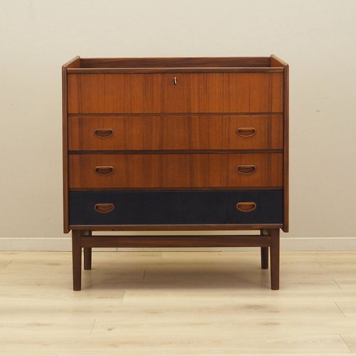 Teak dressing table, Danish design, 1970s, manufactured in Denmark