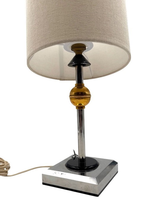 Image 1 of Lampe de table en bakélite de style Art déco, France, années 1980