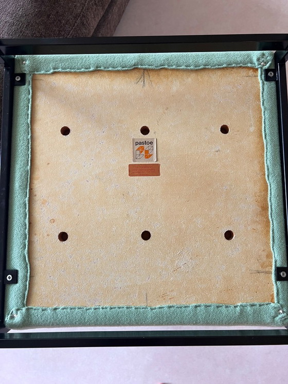 Sedie da pranzo Pastoe SM07 4 pezzi Cees Braakman – Metal, Textile (photo 11 of 11)