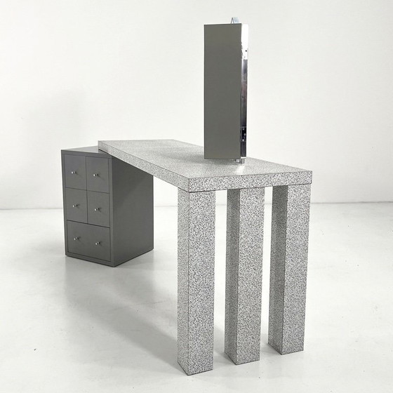 Image 1 of Dione kaptafel/bureau van Antonia Astori voor Driade, jaren 80.