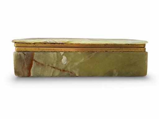 1960s onyx jewelry box