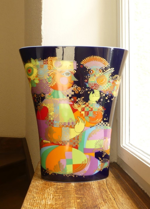 Large vase, 100th anniversary, Rosenthal, Bjørn Wiinblad, UK4aEb