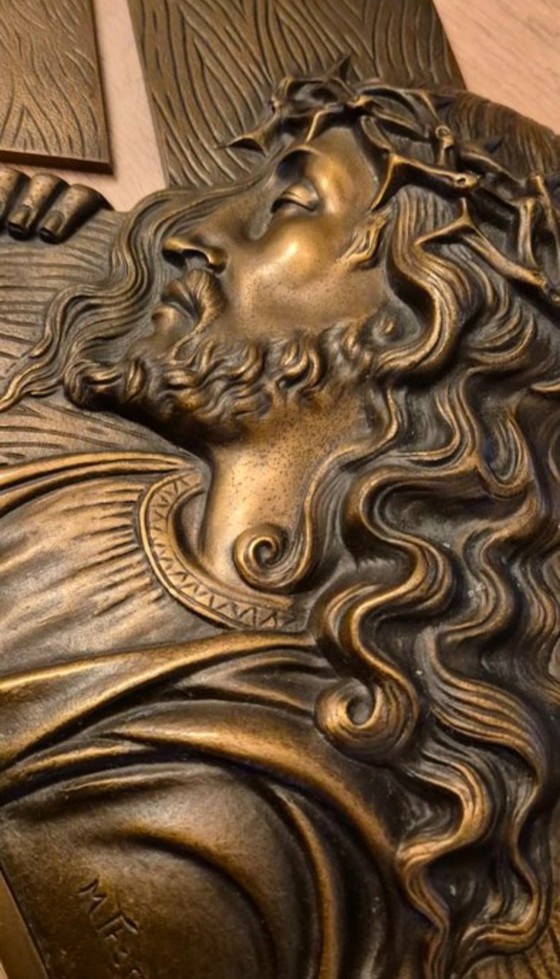 Image 1 of Jesus plaque 2x