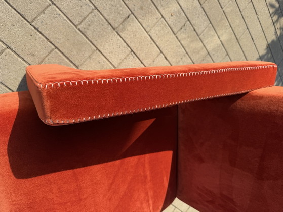 Cassina Utrecht Stuhl Terrakotta, G. Rietveld Neuwertiger Zustand! – Sessel, Textile (photo 12 of 15)