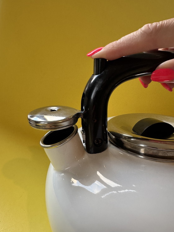 Image 1 of Bollitore a fischio Copco vintage, design Sam Lebowitz, anni &#39;80