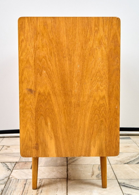 Image 1 of Mobiletto da letto vintage, anni '60, Cecoslovacchia