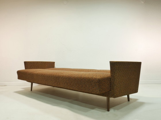 Image 1 of Vintage sofa with sleeping function, 1960s, Germany, Mid Century Couch