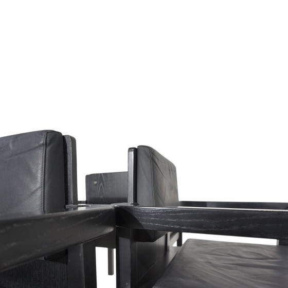 Set de 4 sillas de comedor/conferencia Tecta D51 de haya de Walter Gropius, 1923, Sillones, Madera, Cuero (foto 5 de 15)