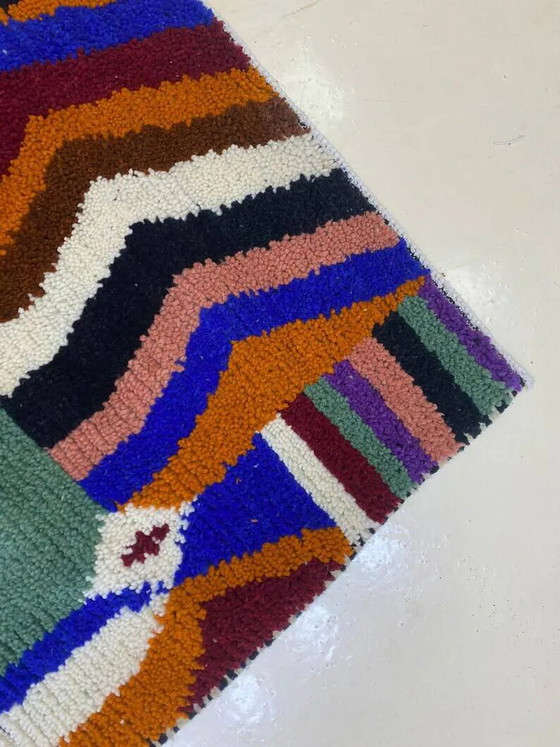 Tapis berbère marocain 250cm x 150cm – Wool, Modern (photo 8 of 11)